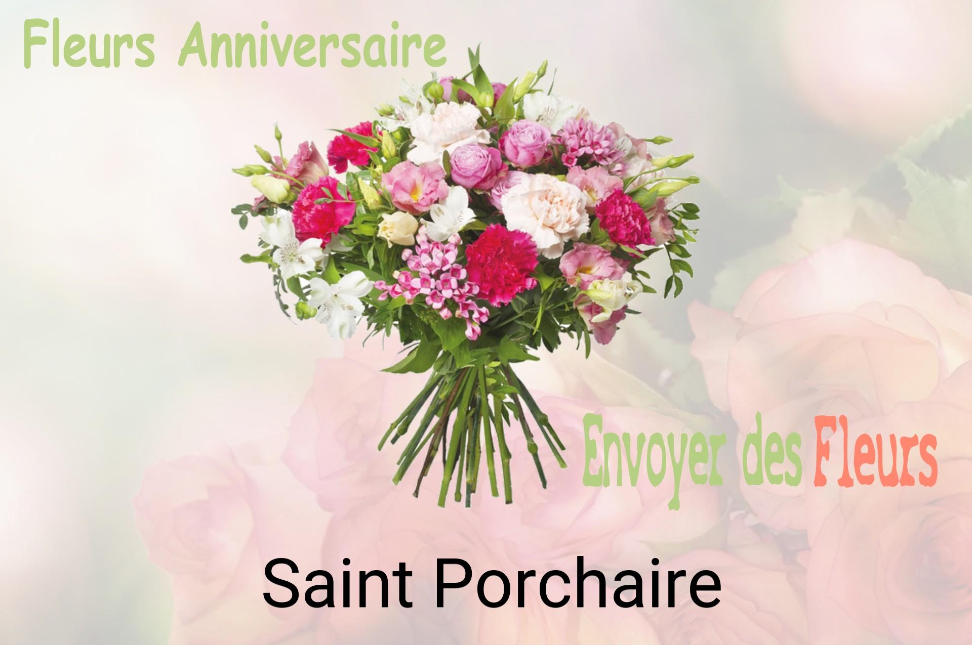 Bouquet de fleurs d’anniversaire livré à Saint-Porchaire
