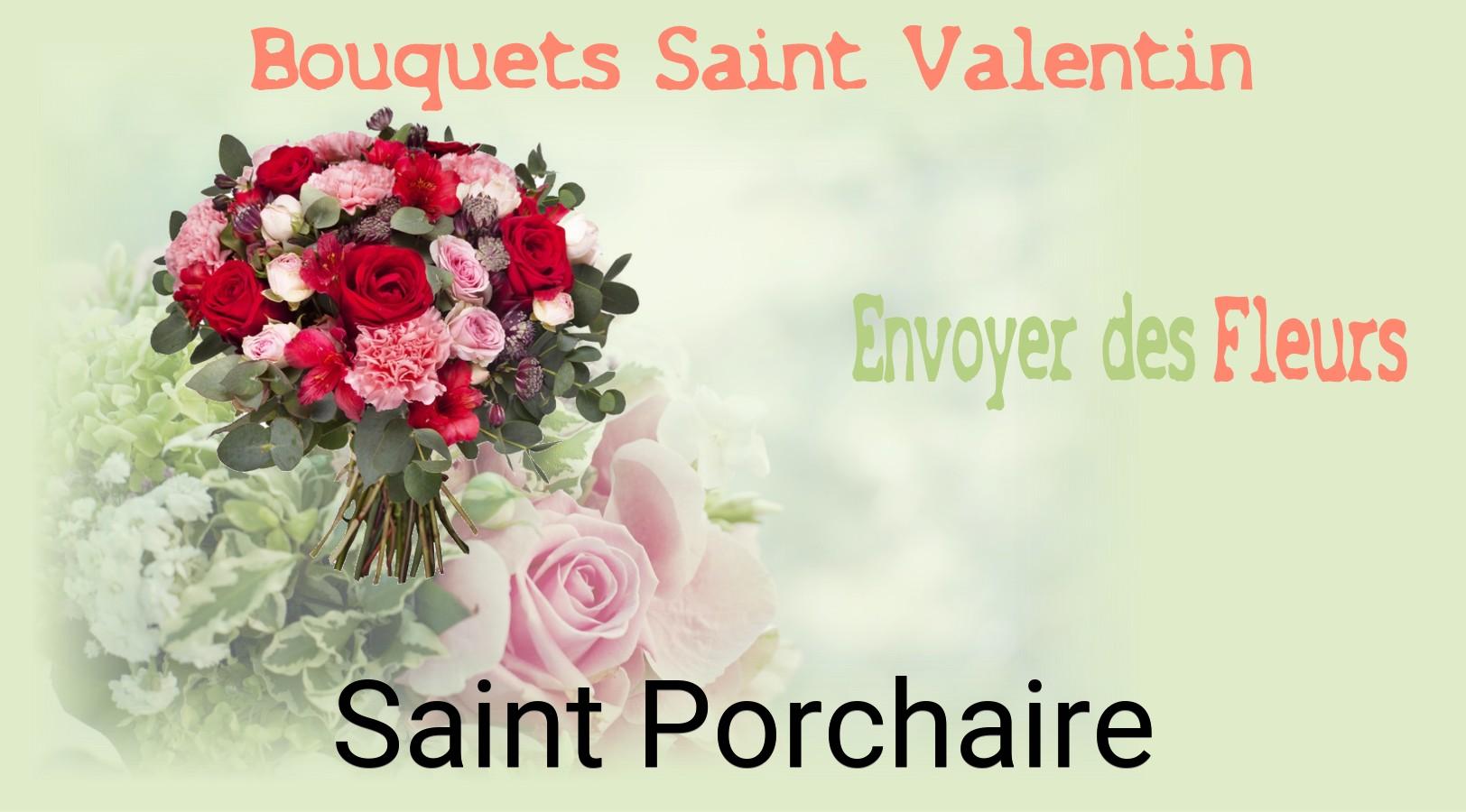 Roses de Saint-Valentin livrées à Saint-Porchaire
